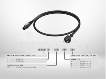 Power Cable True1 Schuko